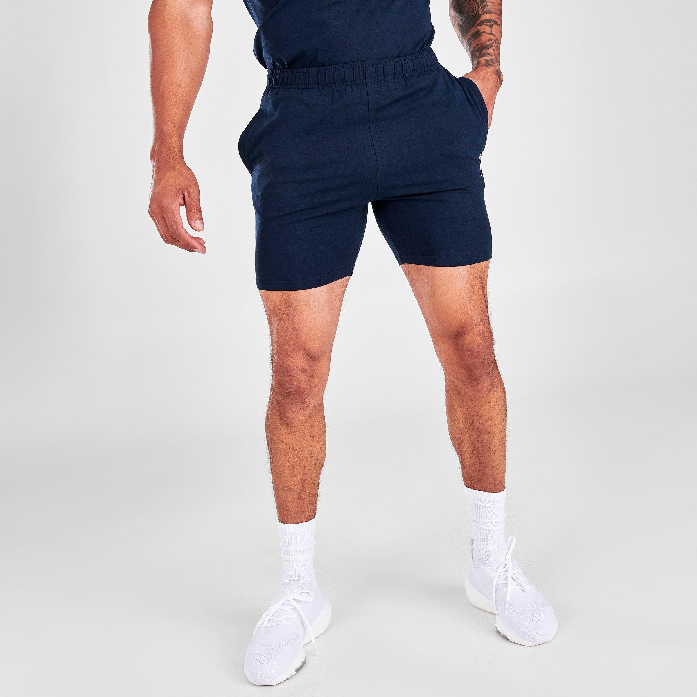 Gym King pour homme New Jersey Short Léger Sweatshorts gris chiné